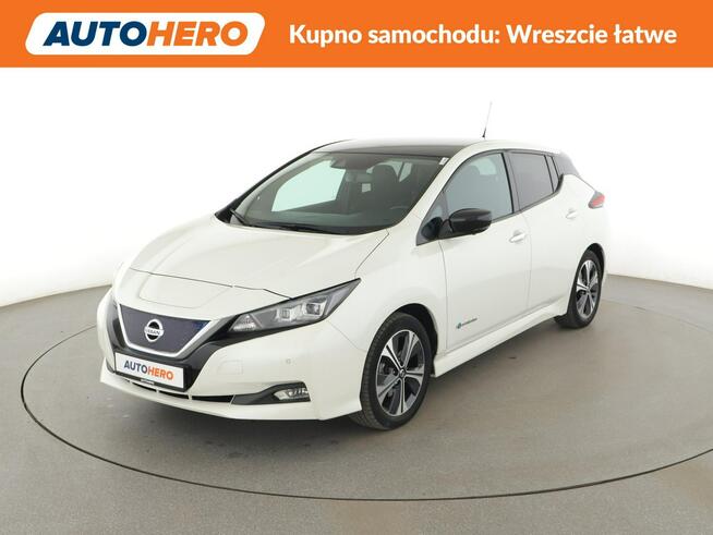 Nissan Leaf EV kamera tempomat niski przebieg virtual navi automat Warszawa - zdjęcie 1