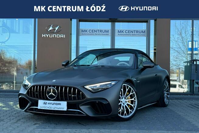 Mercedes SL 55 AMG V8 BITURBO 4MATIC Burmester Gwarancja Salon PL FV23 Łódź - zdjęcie 2