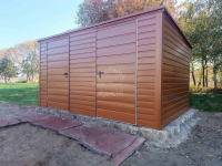 Schowek - domek ogrodowy 4x2,5m - 2x  złoty dąb - drewnopodobny  ID883 Iława - zdjęcie 2