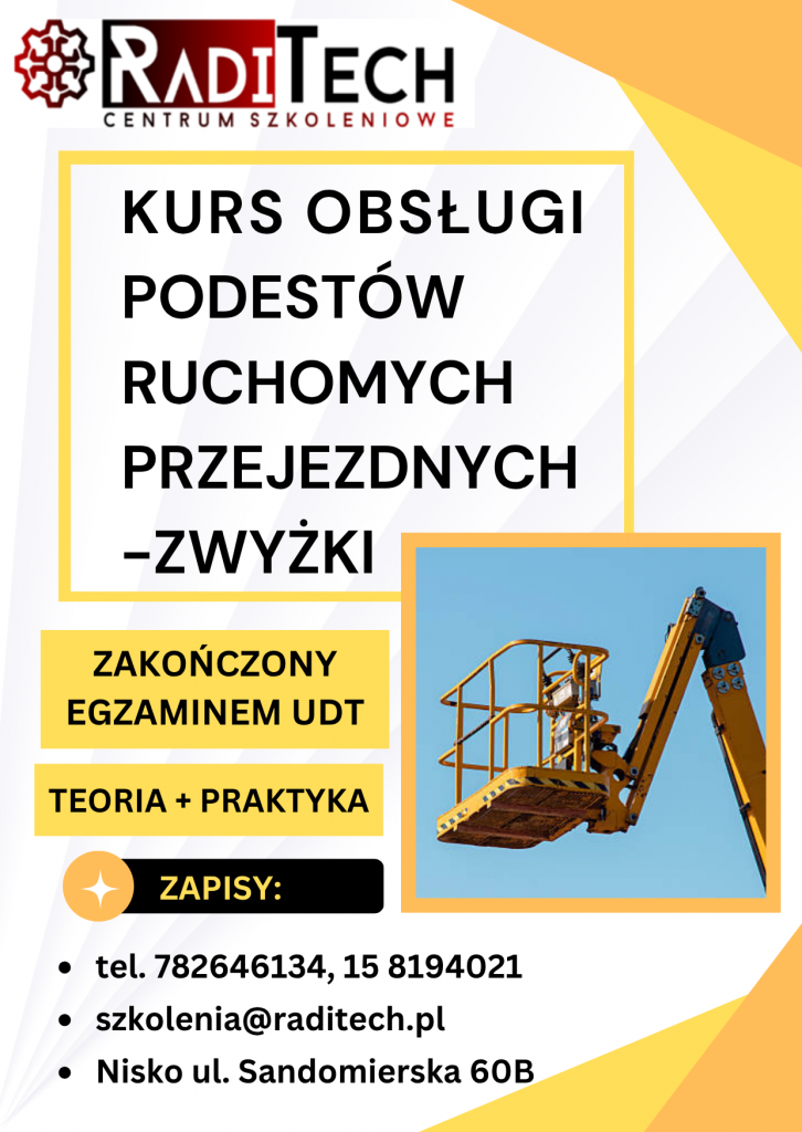 KURSY I SZKOLENIA ZAWODOWE Z UPRAWNIENIAMI STALOWA WOLA, NISKO Stalowa Wola - zdjęcie 5