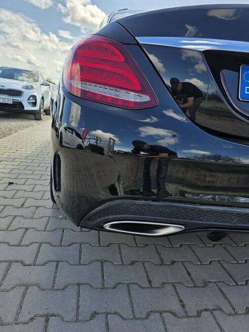 Mercedes C 180 1.6 156ps Benzyna Klimatronic NAVI FULL LED AMG Gniezno - zdjęcie 9
