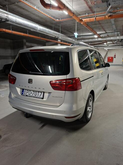 Seat Alhambra II 1.4 Zadbany Rodzinny 7os. Bogato Wyposażony Warszawa - zdjęcie 3