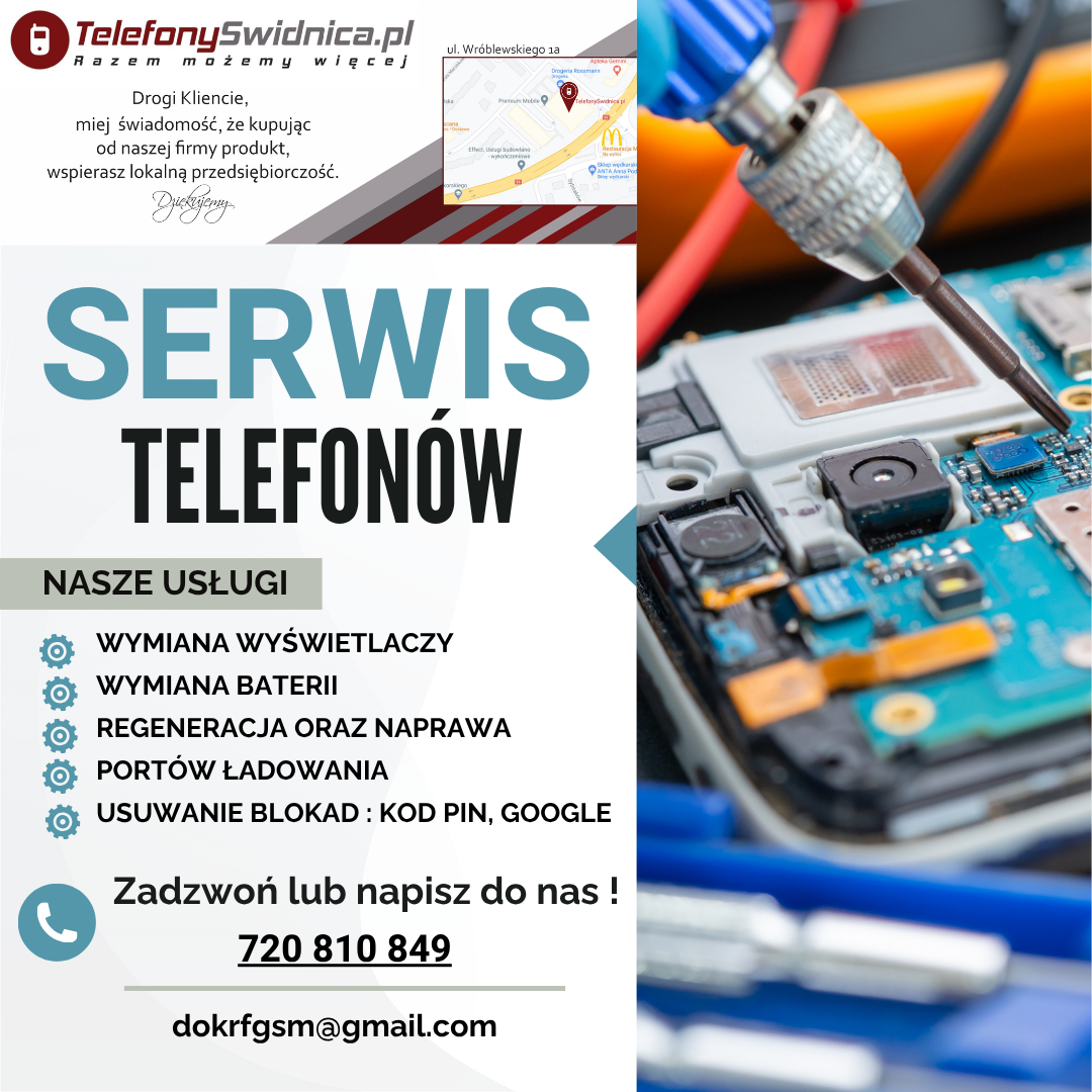 Profesjonalny serwis smartfonó i telefonów / TelefonyŚwidnica.pl Świdnica - zdjęcie 1