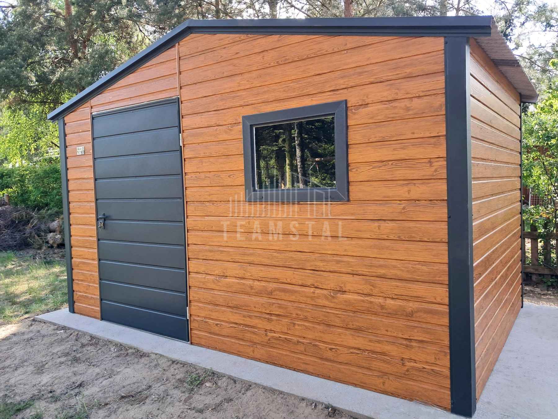 Schowek - domek ogrodowy 3x2m - drzwi - 2x okno  dach TS1081 Częstochowa - zdjęcie 3