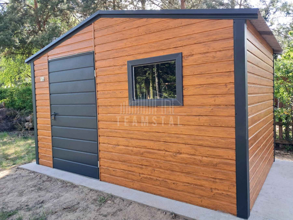 Schowek - domek ogrodowy 3x2m - drzwi - 2x okno  dach TS1081 Częstochowa - zdjęcie 3