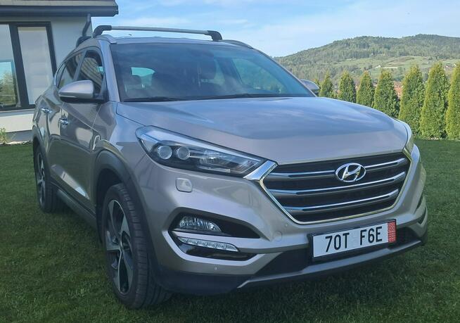 Hyundai Tucson 1.6 Benzyna 4×4 177 KM Serwis Cisiec - zdjęcie 2