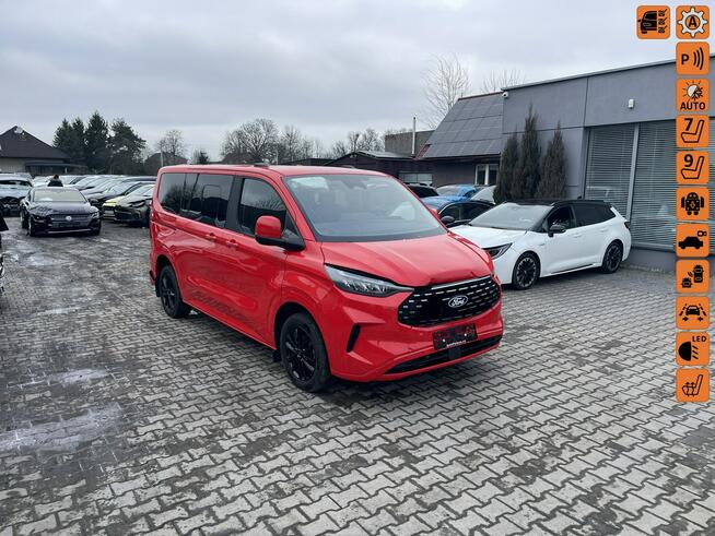 Ford Tourneo Custom Hak Podgrzewanie Skóra 8 osobowy Kamera Gliwice - zdjęcie 1