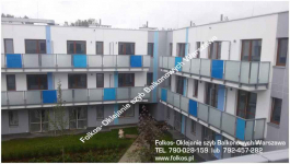 Folia na balkon Wilanów- Usługa oklejania szyb balkonowych Wilanów Ochota - zdjęcie 7