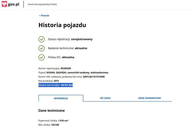 Nissan Qashqai Benzyna Moc 163KM Zarejestrowany Ubezpieczony Elbląg - zdjęcie 3