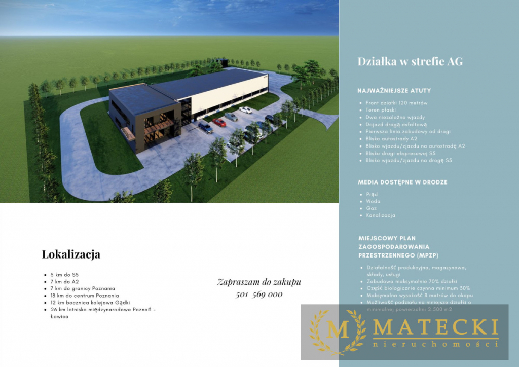 Działka AG  - 7 km od Poznania Komorniki - zdjęcie 4