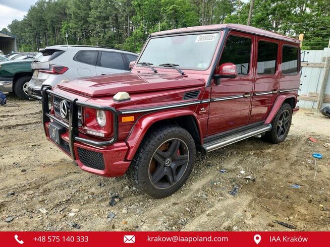 MERCEDES-BENZ G 63 AMG 2015 / 5.5L / 543 KM / V8 / 4X4 / Kraków - zdjęcie 3