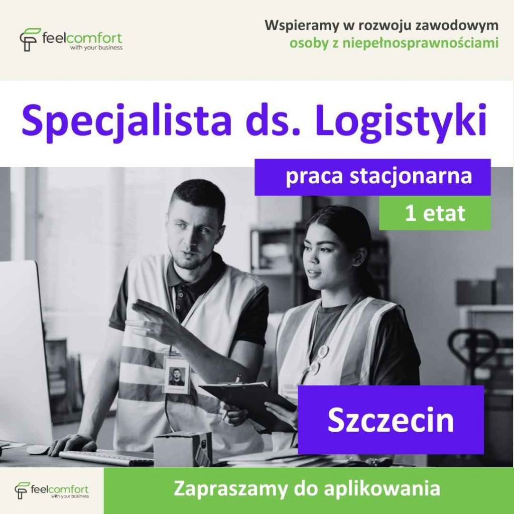 Specjalista ds. Logistyki - praca stacjonarna – Szczecin Szczecin - zdjęcie 1