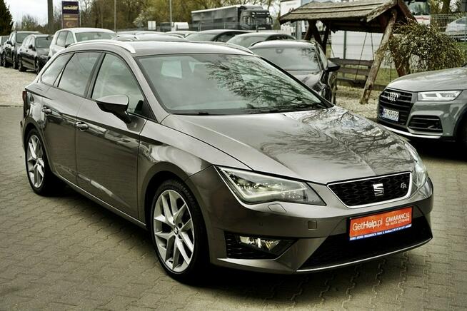 Seat Leon 2,0CR NAVI, 150KM, skóra, alu R18, 2015r. Płock - zdjęcie 12