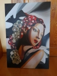 Sprzedam obraz Tamara Łempicka z winogronami