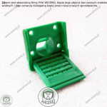 Zasuwka Zamknięcie wylotka górnego okrągłego z lądowiskiem