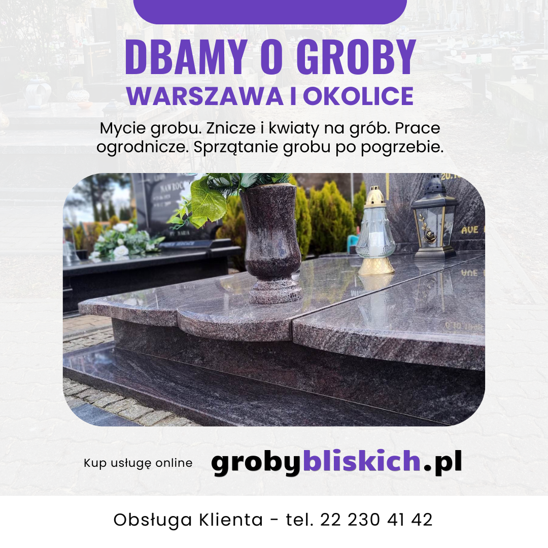 Sprzątanie grobu Warszawa - kompleksowa opieka nad grobami Mokotów - zdjęcie 3