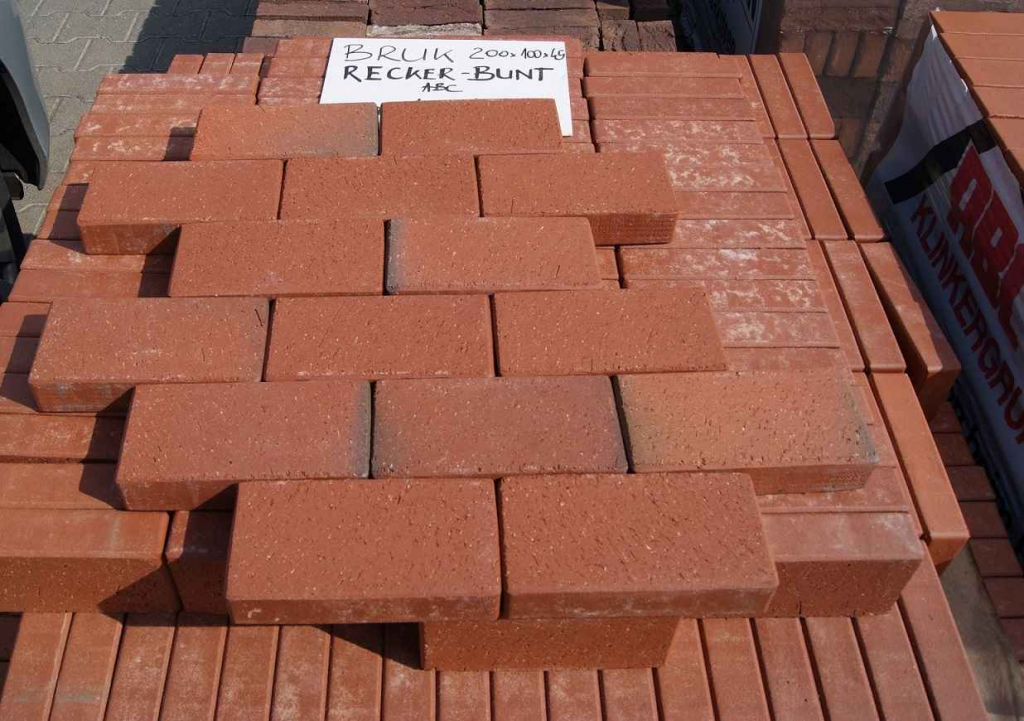 Bruk ceramiczny klinkierowy RECKER czerwony podpalany, mrozoodporny. Baranowo - zdjęcie 2