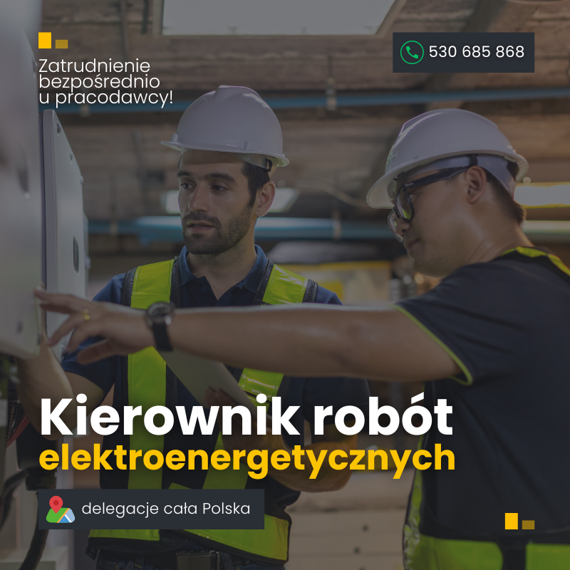 Kierownik robót elektroenergetycznych Duninowo - zdjęcie 1