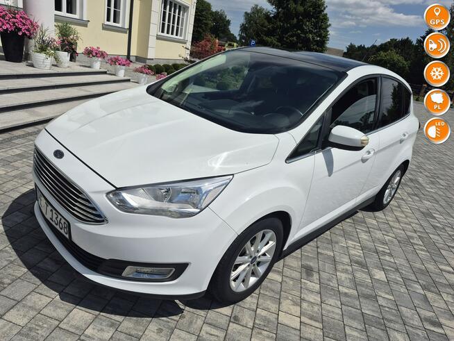 Ford C-Max 1.5 tdci navi pdc led lift import francja bez rdzy !! Drelów - zdjęcie 1
