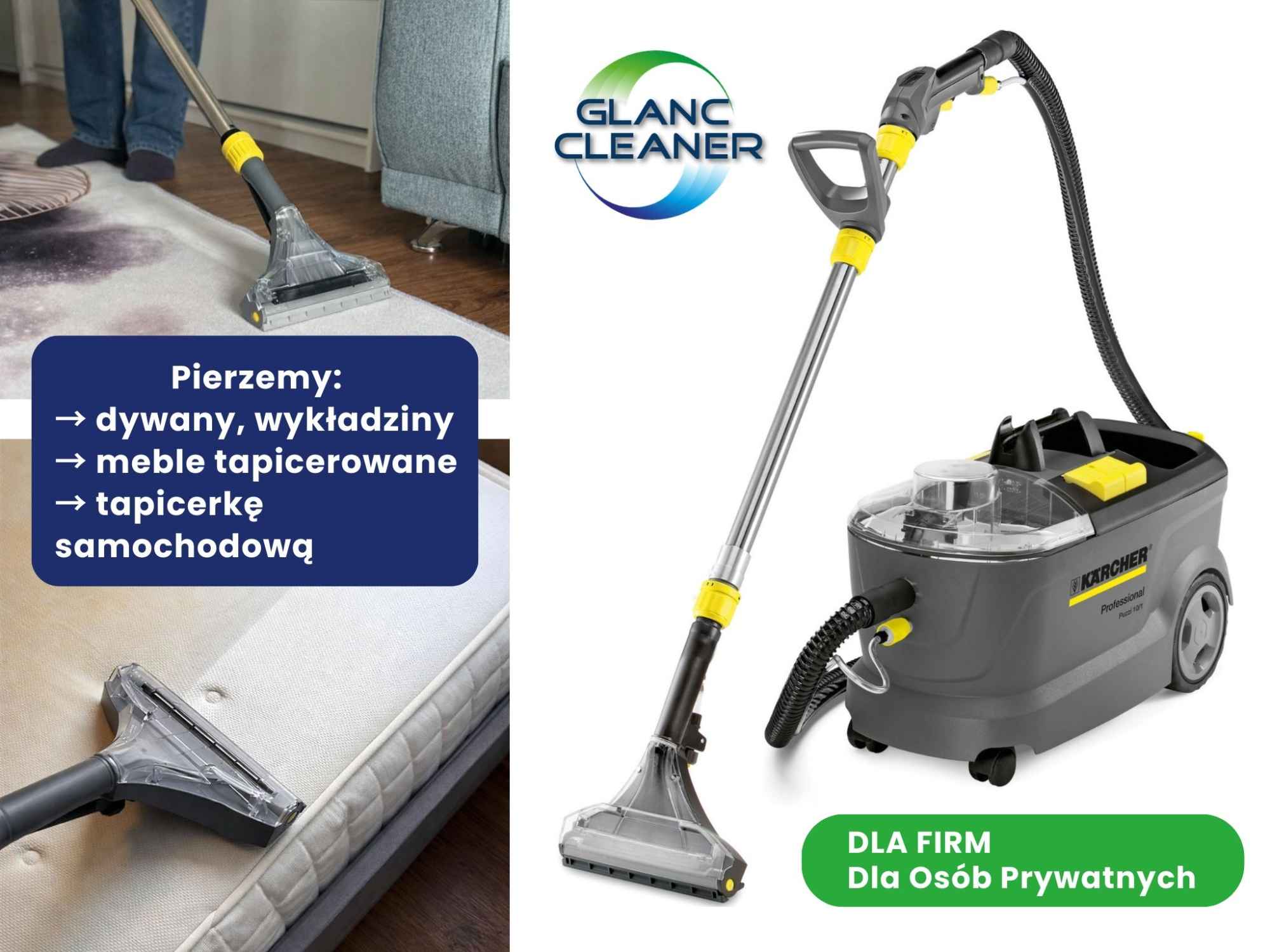 Pranie tapicerki meblowej, samochodowej - Poznań i okolice Grunwald - zdjęcie 1