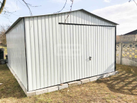 Garaż blaszany 4x6 Brama uchylna Biały - wolnostojący GB169 Kalwaria Zebrzydowska - zdjęcie 4