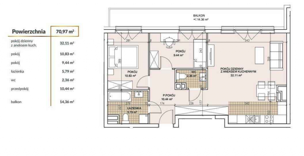 3pok, 71met, Okolice Gnieźnieńskiej TARAS/WINDA/2023 (Wrocław) Stare Miasto - zdjęcie 8