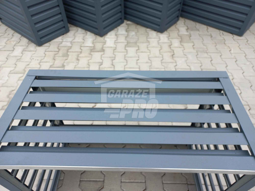 Osłona klimatyzatora - pompy ciepła 90x50x130 cm antracyt GP303 Gdynia - zdjęcie 2