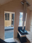 Domek Wakacyjny DrewnianyAltana Sauna Drewutnia Letniskowy Room4garden Konin - zdjęcie 4