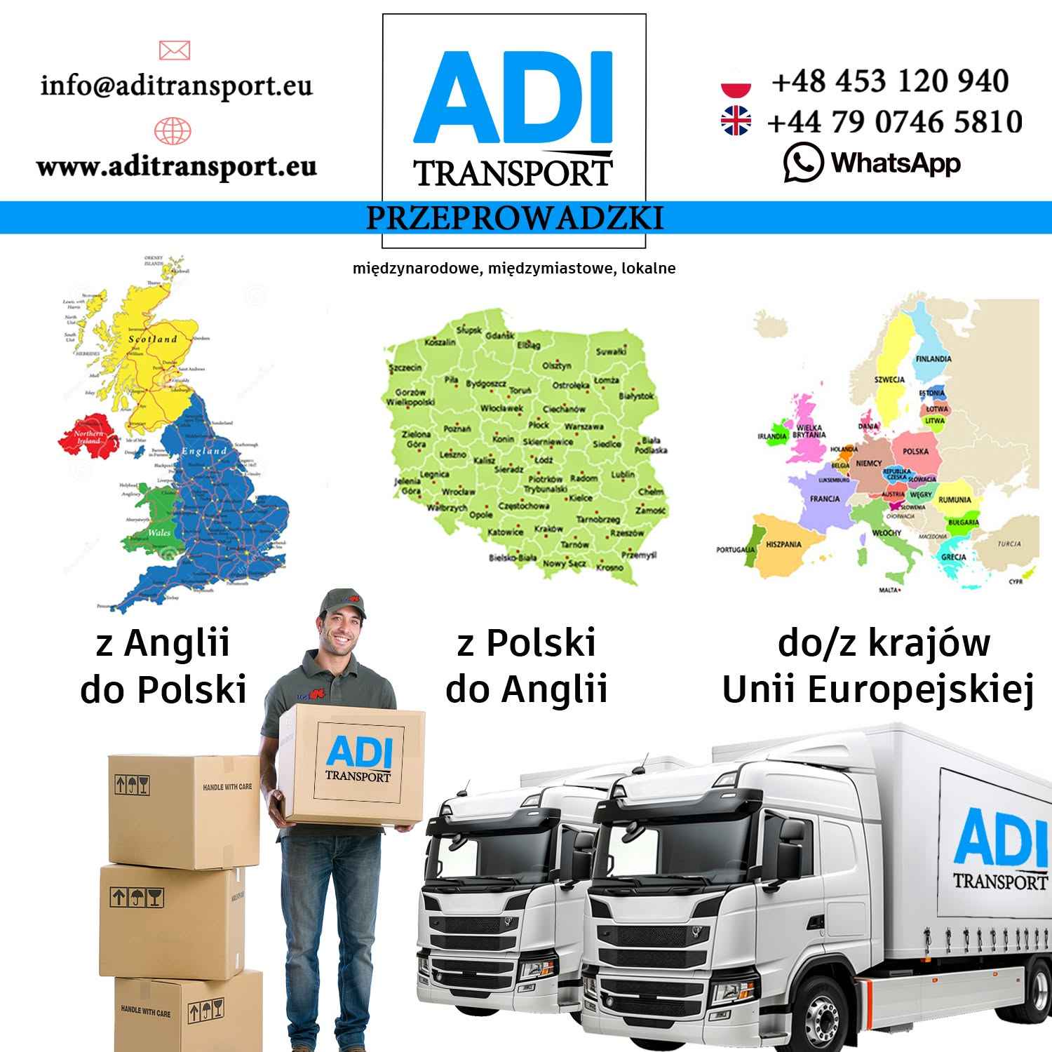 ADI Transport – Twój partner w transporcie międzynarodowym Malbork - zdjęcie 1