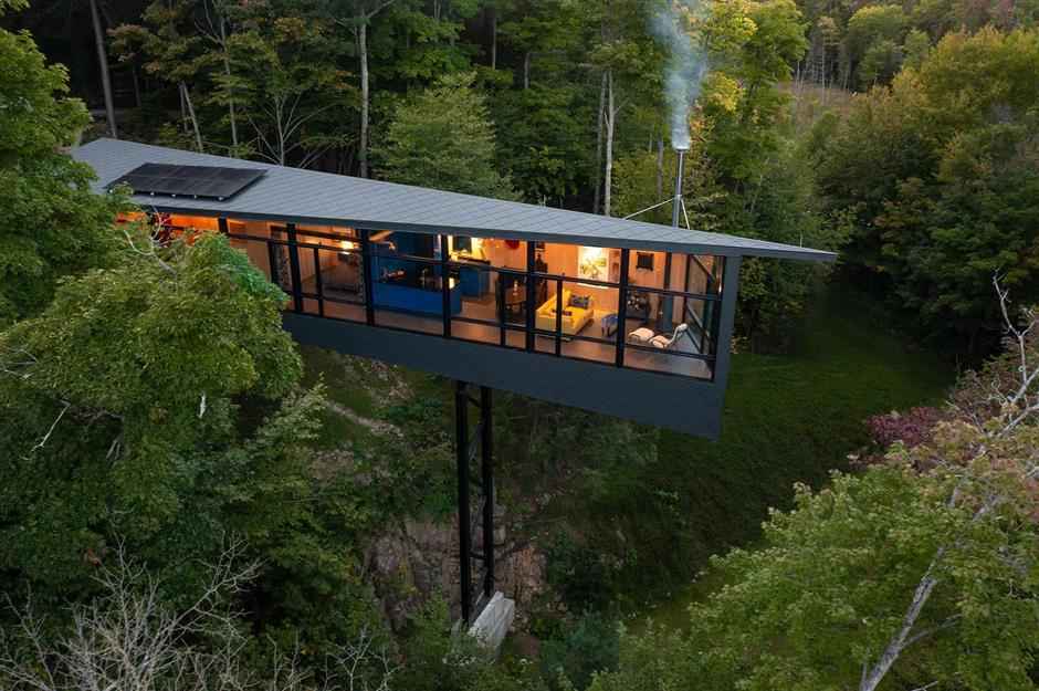 Budowa domy WK1 w lesie vintage Gniezno - zdjęcie 1