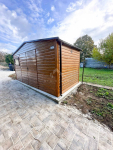 Schowek Domek ogrodowy 5x2,5m Brama Okno Rynny dwuspad NB384 Drawsko Pomorskie - zdjęcie 2