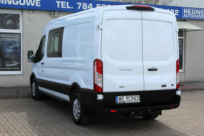 Ford Transit 4x4 SalonPL 6-osobowy FV23% L3 Kamera Parktronic Tempomat Sokołów - zdjęcie 4