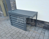 Osłona klimatyzatora pompy ciepła 80x40x70 cm niepełna zabudowa GP297 Jarocin - zdjęcie 11