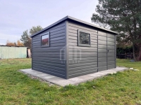 Schowek domek ogrodowy 4x3 m brama 2 x okno dach rynna SO180 Sanok - zdjęcie 7