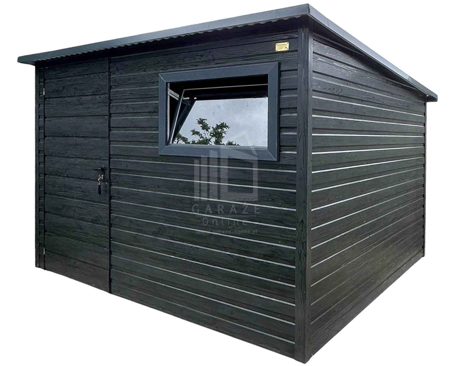 Schowek - domek ogrodowy 3x2m - drzwi  okno  dach rynna ID1053 Iława - zdjęcie 1