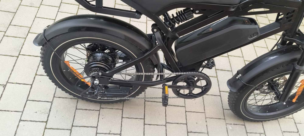 Nowy rower elektryczny Fatbike V20 Pro – czarny Siedlce - zdjęcie 4
