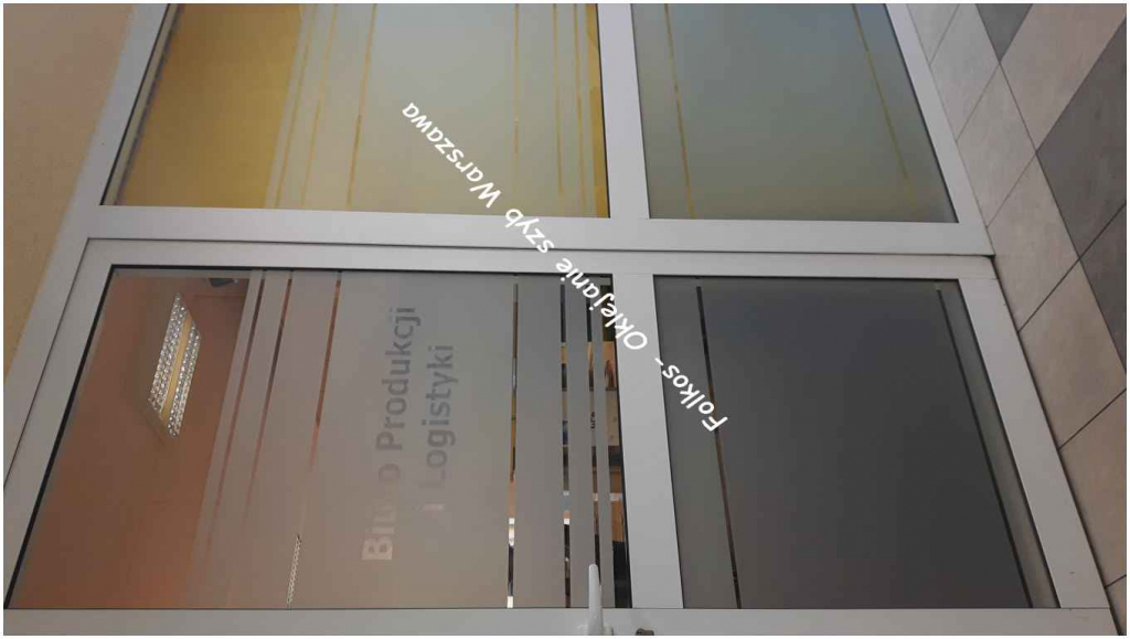 Usługa demontażu folii , usuwania kleju i mycia szyb Warszawa Białołęka - zdjęcie 1