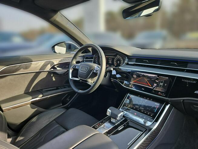 Audi A8 Sline_B&amp;O_SkrętnaOś_ACC_Wentylacja_Masaż_Kamera360 Płock - zdjęcie 9