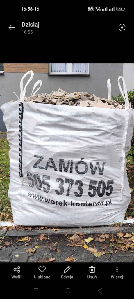 Wywóz gruzu w worku typu Big Bag Zabrze oraz okolice Katowice - zdjęcie 1