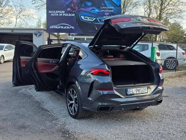 BMW X6 | Benzyna | 530 KM | SUV | 2020 | M50I  | Faktura 23%VAT Łódź - zdjęcie 9