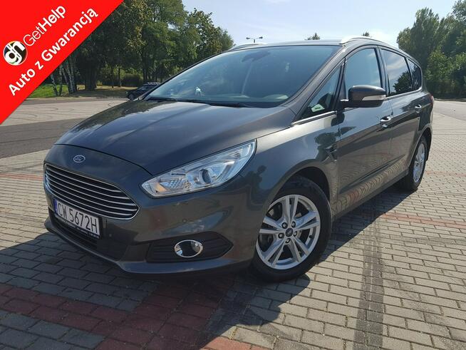 Ford S-Max 1.5 Turbo Benzyna 7 Miejsc Navi Zarejestrowany Gwarancja Włocławek - zdjęcie 1