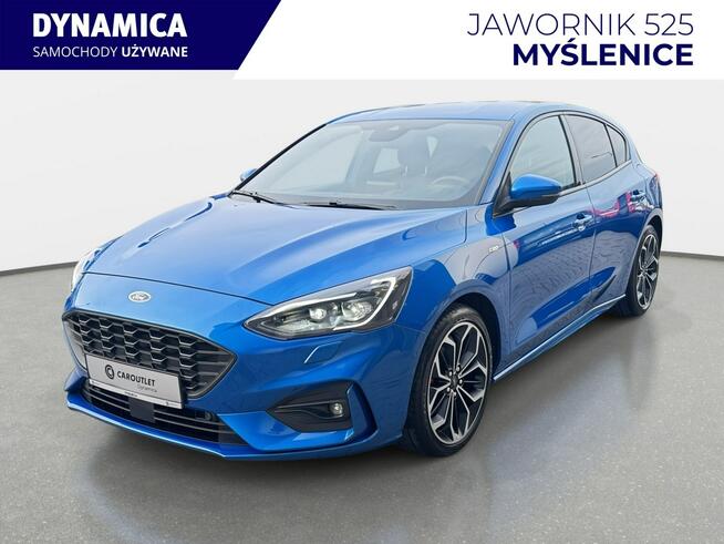 Ford Focus ST-line 1.5EB 182KM M6 2018 r., salon PL, przebieg 88tys.km Myślenice - zdjęcie 4