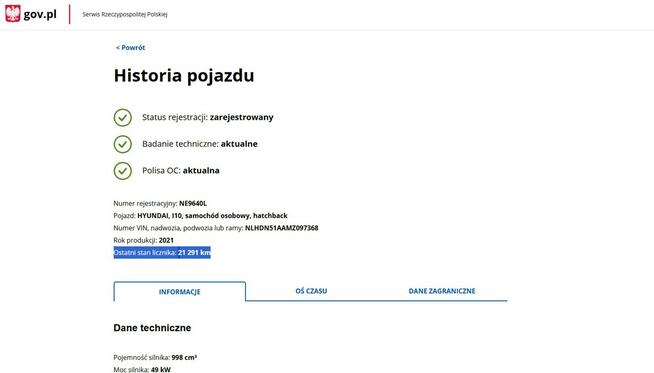 Hyundai i10 Benzyna Zarejestrowany Ubezpieczony Elbląg - zdjęcie 5