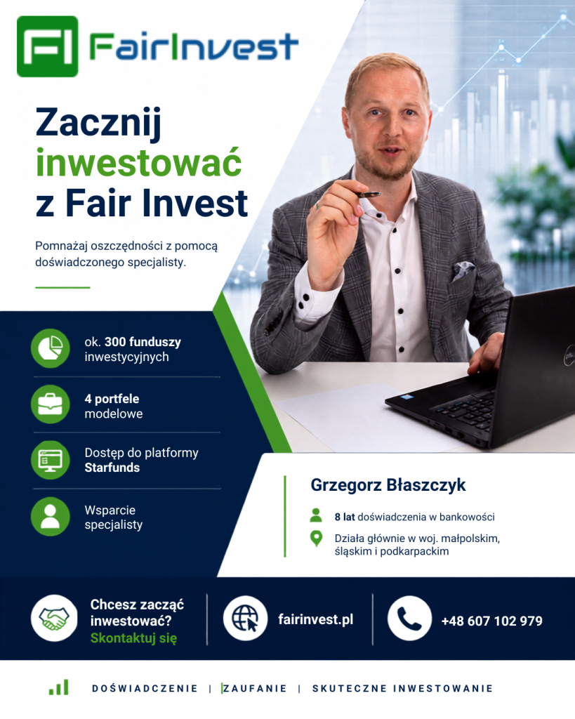 Fair Invest uczciwe inwestowanie doradztwo finansowe PPK Nowa Huta - zdjęcie 1