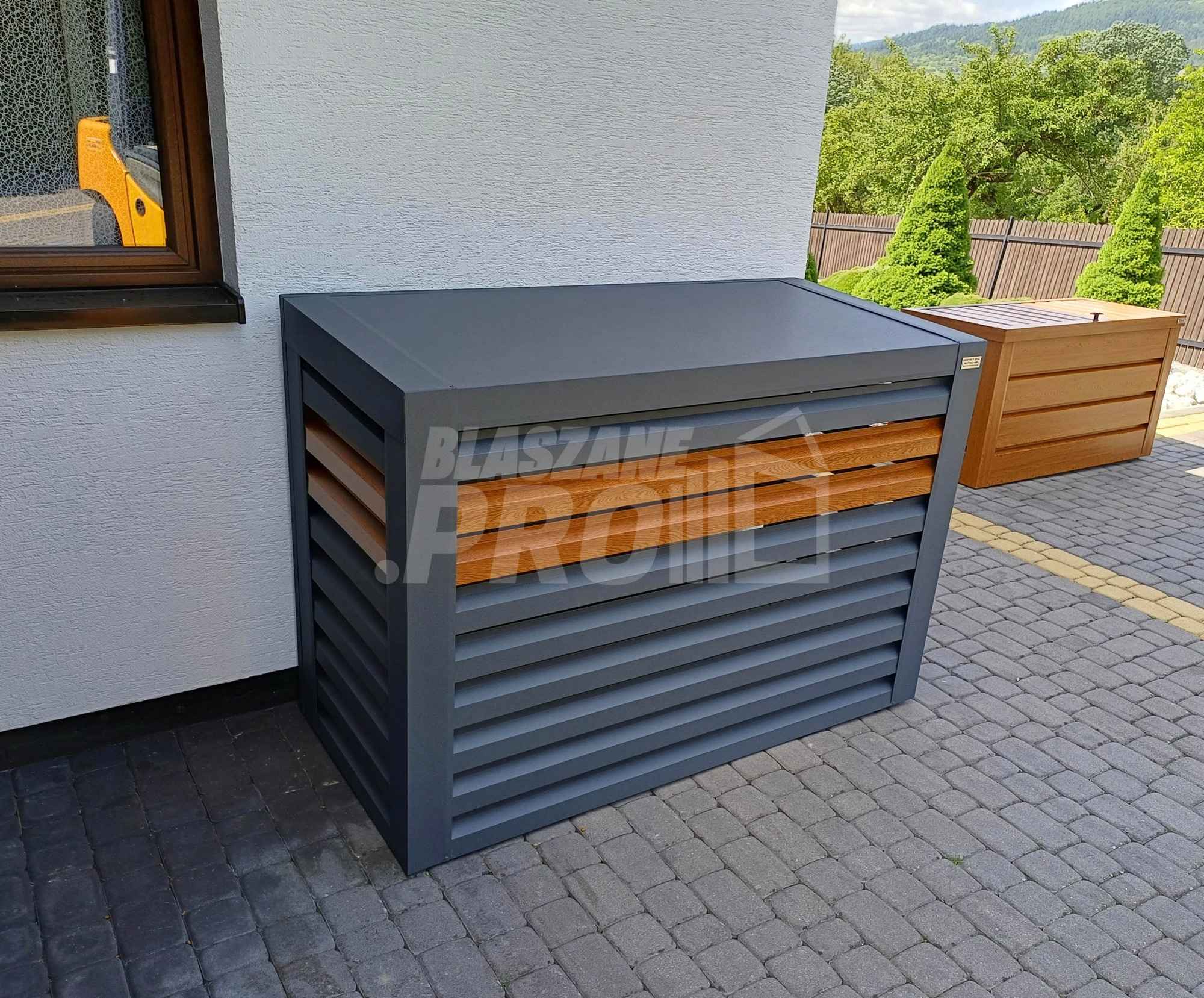 Osłona klimatyzatora - pompy ciepła 130x50x110 cm GP312 Zamość - zdjęcie 6