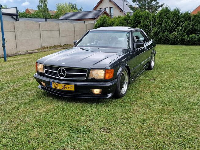 Mercedes W126 SEC 560 V8 AMG Recaro BBS Zabytek Zamiana Strobice - zdjęcie 11