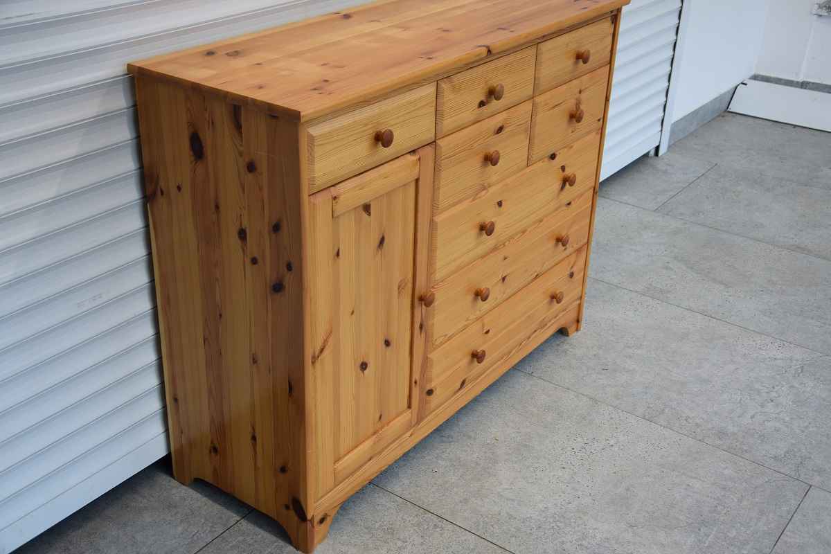 komoda z drewna sosnowego - super stan Olsztyn - zdjęcie 2