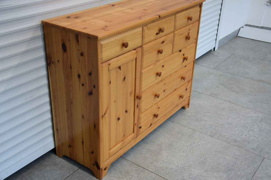 komoda z drewna sosnowego - super stan Olsztyn - zdjęcie 2