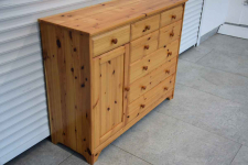 komoda z drewna sosnowego - super stan Olsztyn - zdjęcie 2
