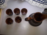 Zestaw ceramiki dzbany i kubki Włochy - zdjęcie 5